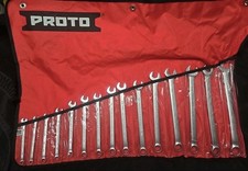 Proto 15 Piece, 7mm to 21mm, No Skips, 12 Point Metric Combination Wrench Set picture