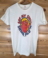 Vintage Swine Flu 76 Got My Shot Pig T-Shirt 70s Rare Adult Small picture