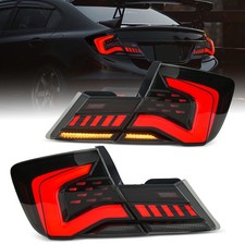 2x LED Sequential Tail Lights Assembly For 2013 2014 2015 Honda Civic Sedan picture