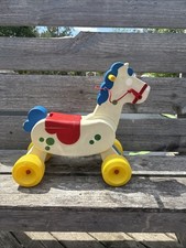 Vintage Bucky The Wonder Horse Ride On Wonder Products Co. Toy 🔥🔥🔥 picture