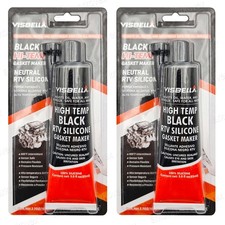 2pcs black High Temperature RTV Silicone Gasket Maker Anti-Freeze Oil Resistant picture