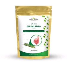 Organic & Natural Bhumi Amla Powder For Digestive Strength 100 Gram picture