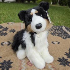 Douglas Bass Pro Chase Border Collie Dog Plush Custom Tri Color Ooak 16