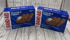 BAND-AID Brand Flexible Fabric Adhesive Bandages 100 Count x2 Boxes picture