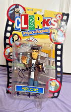 *DOUBLE AUTOGRAPH* Brodie Clerks Inaction Figure - Jason Lee+Kevin Smith Signed picture