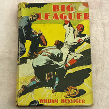 The Big Leaguer William Heyliger 1936 Vintage Baseball Book With Dust Jacket picture