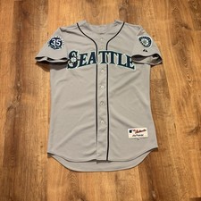Vintage Majestic Authentic Seattle Mariners Marco Gonzalez Jersey Mens 44 MLB picture