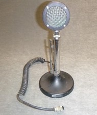 Astatic D104 Microphone and amplified stand picture