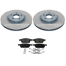 DuraGo Front Rotors Bosch QuietCast Ceramic Disc Brake Pads Kit For Escape MKC picture
