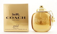 Coach New York GOLD 3.0 oz./ 90 ml. Parfum Spray for Women. New Sealed Box picture