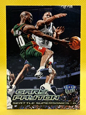 1999-00 Fleer Ultra Gary Payton #104 Seattle Supersonics NBA picture