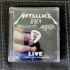 Big 4 Live Sofia Bulgaria - Metallica Slayer Megadeth Anthrax DVD Rare  picture