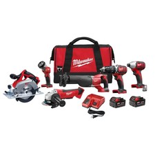 Milwaukee 2696-26 M18 18V Cordless Power Lithium-Ion 6-Tool Combo Kit picture