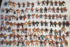 WWF HASBRO LOT OF (4) Randomly selected Wrestling WWE figures 90’s. LEGENDS LOT picture