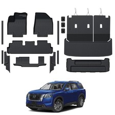 GALVAGNITE Floor Mats for 2022-2026 Nissan Pathfinder 7/8-Seat Accessories picture