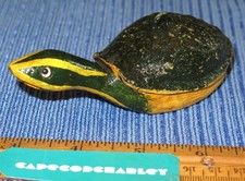 Dave Perkins DFD TURTLE Ice Fishing Decoy Excellent picture