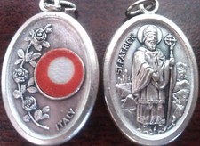 Saint Patrick relic medallion St Patron of Ireland Irish people Ex Indumentis picture