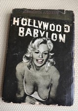 Kenneth Anger Hollywood Babylon hardcover 1965 Book picture