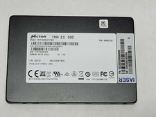 Micron 1100 2TB 2048GB 2.5 SATA SSD MTFDDAK2T0TBN Solid State Drive 83%+ Health picture