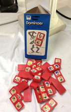 Vtg 1977 Whitman Looney Tunes Dominoes Game- complete set w/box picture