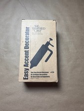 Pampered Chef Easy Accent Decorator #1775 6 Tips Manual Vintage Open Box picture