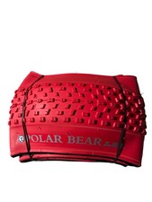 Polar Bear 26x4 Fat Tire Full Red Foldable Knobby Off-Road 2mm Puncture Guard picture