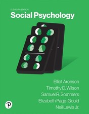 Social Psychology - Paperback, by Elliot Aronson - 9780137633647 picture