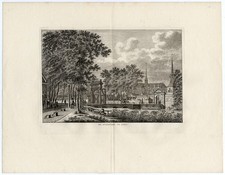 Antique Print-De Zuidpoort te Goes-ZEELAND-NETHERLANDS-Bulthuis-1790 picture