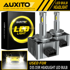 Pair AUXITO D3S D3R LED Headlight Bulbs Kit 6000K White HID Conversion Lamp EOA picture