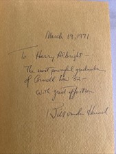 1970 American Journey Robert Kennedy 1st Ed Signed William Bill vanden Heuvel picture