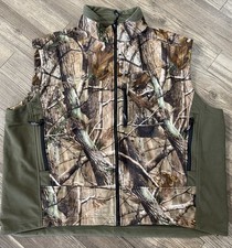 Vintage Team Realtree Camo Windstopper Vest Mens 3XL NWOT Y2K Hunting Fleece picture
