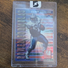 Donruss 1999 Elite Power Formulas Barry Sanders Lions #5 Serial #1229/3500 picture