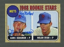 1968 Topps Nolan Ryan Jerry Koosman 
