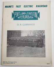 Vintage 1967 Book Portland Lewiston Interurban O.R. Cummings picture