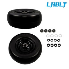 LABLT 2 Pack 11x4.00-5 Lawn Mower Tires Flat Free 3.4