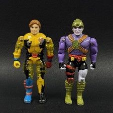 Vintage 1986 LJN Bionic Six Jack & Glove Die-cast Action Figures picture