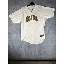 Nike Team Fresh Poke Hawaii Baseball Jersey White Gold XL Laird Hamilton 24 NEW picture