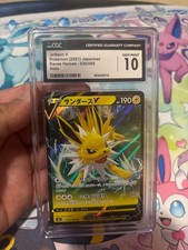 2021 Eevee Heroes Pokemon Jolteon V CGC 10 030/069 picture