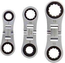 VIM Tools FPRW100 - 3 Piece Metric Flex Palm Ratchet Set picture