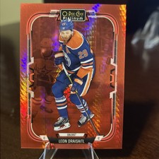 2025-26 O-Pee-Chee Platinum Red Prism /199 Leon Draisaitl #75 picture