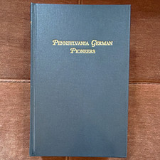 Strassburger & Hinke Pennsylvania German Pioneers Vol 1 1727-1775 HC 1980 picture