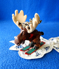 Hallmark Ornament 2003 Moose on the Loose Skiing picture