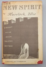 RARE Antique 1935 The New Spirit Havelock Ellis George Salter DJ Uncut Coupon picture