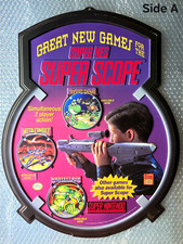 Super Nintendo Super Scope Sign - ニンテンドー - RARE 1993 DISPLAY #2 picture