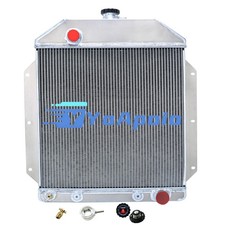 4 Row Aluminum Radiator 1949-1953 Ford Country Sedan Deluxe Chevy Engine picture