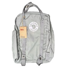 NWT Fjallraven Tree-Kanken 16L Backpack Cloud Grey Gray Eco Friendly Pine Weave picture