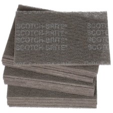 3M Scotch-Brite Ultra Fine Hand Pad 7448, 6 in x 9 in, 20/BOX,  picture
