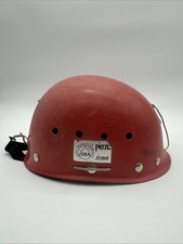 Vintage Petzl Red Climbing Mountaineering Helmet Medium picture