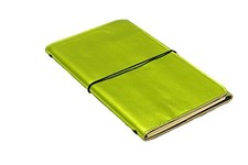 Louise Carmen Genuine Leather Handmade A6 Slim Notebook Cover Pocket Size NEW picture