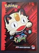 JESSIE X JAMES X MEOWTH X WOBBUFFET POKEMON TEAM ROCKET EDITION CARDS TOP CCG picture